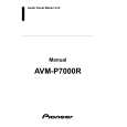 PIONEER AVM-P7000R Owners Manual PIONEER AVM-P7000R Owners Manual