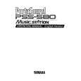 YAMAHA PSS-580 Owners Manual YAMAHA PSS-580 Owners Manual