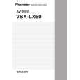 PIONEER VSX-LX50/SAXJ5 Owners Manual PIONEER VSX-LX50/SAXJ5 Owners Manual