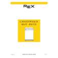 REX-ELECTROLUX RS3TX Owners Manual REX-ELECTROLUX RS3TX Owners Manual