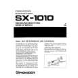 PIONEER SX-1010 Owners Manual PIONEER SX-1010 Owners Manual