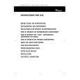 WHIRLPOOL ARZ 576/G Owners Manual WHIRLPOOL ARZ 576/G Owners Manual