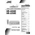 JVC HR-J258E Owners Manual JVC HR-J258E Owners Manual