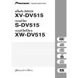 PIONEER XV-DV515/NTXJN Owners Manual PIONEER XV-DV515/NTXJN Owners Manual