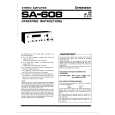 PIONEER SA-608 Owners Manual PIONEER SA-608 Owners Manual