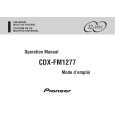 PIONEER CDX-FM1277 Owners Manual PIONEER CDX-FM1277 Owners Manual