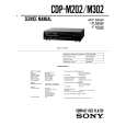 SONY CDP-M202 Service Manual SONY CDP-M202 Service Manual