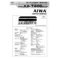 AIWA AX-7400 Service Manual AIWA AX-7400 Service Manual