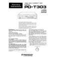 PIONEER PDT303 Owners Manual PIONEER PDT303 Owners Manual