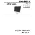 SONY SDM-HS53 Service Manual SONY SDM-HS53 Service Manual