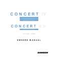 SAMSON CONCERTIV Owners Manual SAMSON CONCERTIV Owners Manual