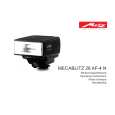 METZ MECABLITZ 28AF-4N Owners Manual METZ MECABLITZ 28AF-4N Owners Manual