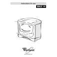 WHIRLPOOL MAX 14 WA D Owners Manual WHIRLPOOL MAX 14 WA D Owners Manual