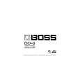 BOSS DD-2 Owners Manual BOSS DD-2 Owners Manual