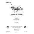 WHIRLPOOL LA5000XPW4 Parts Catalog WHIRLPOOL LA5000XPW4 Parts Catalog
