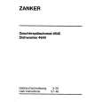 ZANKER 4640W Owners Manual ZANKER 4640W Owners Manual