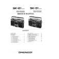PIONEER SK-21 Service Manual PIONEER SK-21 Service Manual