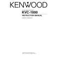 KENWOOD KVC-1000 Owners Manual KENWOOD KVC-1000 Owners Manual