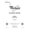 WHIRLPOOL LA6055XTM1 Parts Catalog WHIRLPOOL LA6055XTM1 Parts Catalog