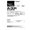 PIONEER A331A/S Service Manual PIONEER A331A/S Service Manual