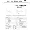 SHARP ER-A310VM Parts Catalog SHARP ER-A310VM Parts Catalog