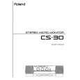 ROLAND CS-30 Owners Manual ROLAND CS-30 Owners Manual