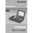 PANASONIC CFCR100 Owners Manual PANASONIC CFCR100 Owners Manual