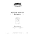 ZANUSSI ZWF1415 Owners Manual ZANUSSI ZWF1415 Owners Manual