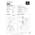 JBL G40 Service Manual JBL G40 Service Manual