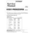 PIONEER KEH-P8600RS/X1B/EW Service Manual PIONEER KEH-P8600RS/X1B/EW Service Manual