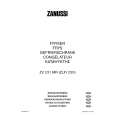 ZANUSSI ZV 231 MR Owners Manual ZANUSSI ZV 231 MR Owners Manual