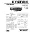 SONY TCWR521 Service Manual SONY TCWR521 Service Manual