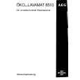 AEG LAV8510 Owners Manual AEG LAV8510 Owners Manual