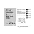 SHARP CDMPX100H Owners Manual SHARP CDMPX100H Owners Manual