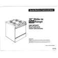 WHIRLPOOL SGP335XW0 Installation Manual WHIRLPOOL SGP335XW0 Installation Manual