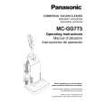 PANASONIC MCGG773 Owners Manual PANASONIC MCGG773 Owners Manual
