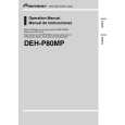 PIONEER DEH-P80MP Owners Manual PIONEER DEH-P80MP Owners Manual