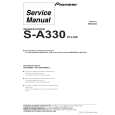 PIONEER S-A330/XTL/NC Service Manual PIONEER S-A330/XTL/NC Service Manual