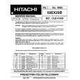 HITACHI 50EX20B Service Manual HITACHI 50EX20B Service Manual