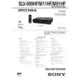 SONY SLV999HF Owners Manual SONY SLV999HF Owners Manual