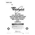 WHIRLPOOL SM988PESW8 Parts Catalog WHIRLPOOL SM988PESW8 Parts Catalog