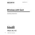 SONY PEGAWL100 Owners Manual SONY PEGAWL100 Owners Manual