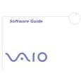 SONY PCV-RZ502P VAIO Software Manual SONY PCV-RZ502P VAIO Software Manual