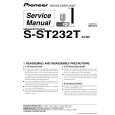 PIONEER S-ST232T/XCN5 Service Manual PIONEER S-ST232T/XCN5 Service Manual