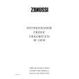 ZANUSSI ZC245R Owners Manual ZANUSSI ZC245R Owners Manual