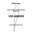 PIONEER VSX-808RDS Owners Manual PIONEER VSX-808RDS Owners Manual