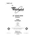 WHIRLPOOL RH4330XLW0 Parts Catalog WHIRLPOOL RH4330XLW0 Parts Catalog