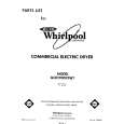 WHIRLPOOL GCE2900XSN1 Parts Catalog WHIRLPOOL GCE2900XSN1 Parts Catalog