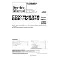 PIONEER CDXFM637S X1N/ES Service Manual PIONEER CDXFM637S X1N/ES Service Manual