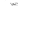 AEG Lavatherm Compact Owners Manual AEG Lavatherm Compact Owners Manual
